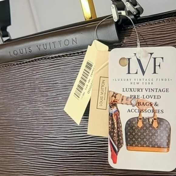 Louis Vuitton Vintage 2001 Figari MM EPI Bag       Moca/ Silver Hardware - Picture 5 of 8